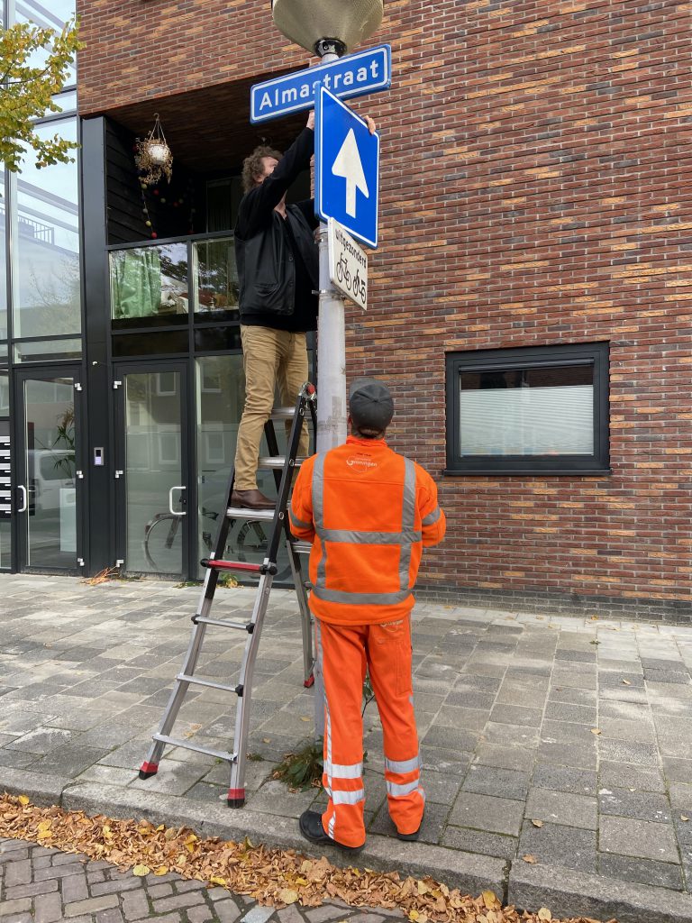 Aanpassing eenrichtingsverkeer De Hoogte